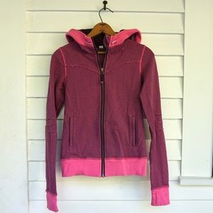 lululemon striped sweatshirt, size  4